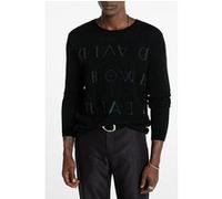 John Varvatos Bowie Crewneck Sweater Black Taille: XXL | Pulls Outlet | Homme | Le Noir