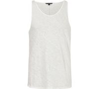 John Varvatos Broome Slim Fit Linen Tank Top With Cold Egg Shell Taille: L | Tanktops Outlet | Homme | Blanche