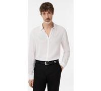John Varvatos Bucks Shirt - Multi Button Slim Fit Shir Chalk Taille: XXL | Chemises d'affaires Outlet | Homme