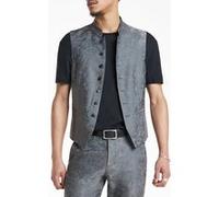 John Varvatos Button Front Closure Vest With Stand Up Iron Grey Taille: 54 | Vestes sans manches Outlet | Homme | Gris