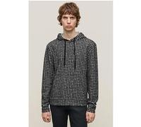 John Varvatos Delancey Regular Fit Ls Pop-up Hoodie Black Taille: L | Hoodies Outlet | Homme | Le Noir
