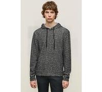John Varvatos Delancey Regular Fit Ls Pop-up Hoodie Black Taille: S | Sweatshirts à capuche Outlet | Homme | Le Noir