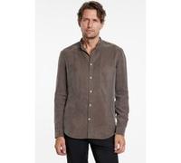 John Varvatos Hanover Shirt - Slim Fit Shirt With Band Old Bark Taille: XXL | Casual chemises Outlet | Homme | Blanche
