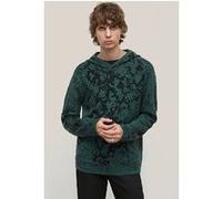 John Varvatos Ludham Ls Disappearing Dark Moss Taille: L | Sweatshirts à capuche Outlet | Homme |
