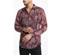 John Varvatos Multi Button Slim Fit Shirt Cherrywood Taille: XXL | Casual chemises Outlet | Homme |