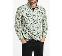 John Varvatos Multi Button Slim Fit Shirt Spruce Taille: XXL | Casual chemises Outlet | Homme