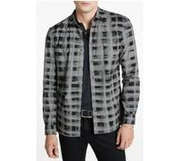 John Varvatos Ross Slim Fit Ls Sport Shirt Iron Grey Taille: S | Casual chemises Outlet | Homme | Gris