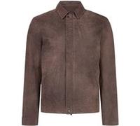 John Varvatos Slim Fit Concealed Zip Placket Jacket Wi Plum Wood Taille: 56 | Vestes légères Outlet | Homme | Magenta