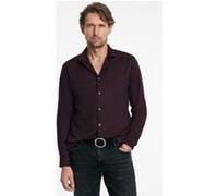 John Varvatos Slim Fit Shirt With Wire Dark Plum Taille: S | Casual chemises Outlet | Homme | Magenta