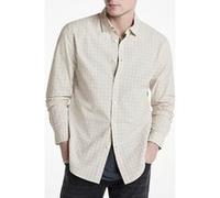 John Varvatos Slim Fit Sport Shirt With Shank Buttons Macadamia Taille: XXL | Casual chemises Outlet | Homme | Blanche