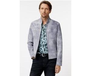 John Varvatos Slim Fit Zip Front Jacket With Artisan S Hibiscus Taille: 48 | Vestes légères Outlet | Homme | Blanche