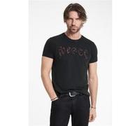 John Varvatos Ss Crew Tee - Peace Charcoal Taille: M | T-shirts avec imprimés Outlet | Homme | Le Noir
