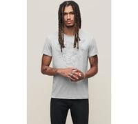 John Varvatos Ss Raw Edge Tee - Floral Skull Ash Taille: XXL | T-Shirts Outlet | Homme