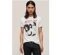 John Varvatos Ss Raw Edge Tee - Motley Crue Straight Jackets Salt Taille: S | T-shirts avec imprimés Outlet | Homme |
