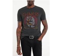 John Varvatos Ss Raw Edge Tee Vintage Wash -genesis Ea Black Taille: S | T-shirts avec imprimés Outlet | Homme | Le Noir