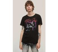 John Varvatos Ss Raw Edge Tee Vintage Wash - Motley Crue Purple Black Taille: M | T-shirts avec imprimés Outlet | Homme | Le Noir
