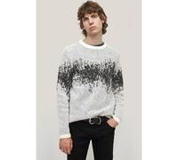 John Varvatos Sterling Ls Heartbeat Mohair Crew White Taille: XXL | Pulls Outlet | Homme | Blanche