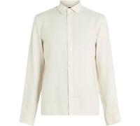 John Varvatos Straight Bottom Hem Shirt With Regular C White Taille: XXL | Casual chemises Outlet | Homme | Blanche