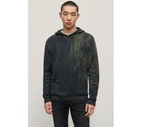 John Varvatos Thompson Regular Fit Pop Up Hoodiewith J Eucalyptus Taille: XXL | Hoodies Outlet | Homme |