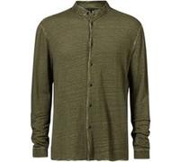 John Varvatos Trinity Regular Fit Ls Band Collar Shirt Turtle Green Taille: XXL | Casual chemises Outlet | Homme | Vert