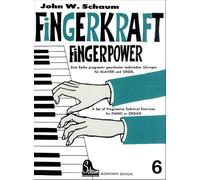 John w. schaum: fingerkraft heft 6 (fingerpower book 6) piano