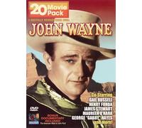 John Wayne 20 Movie Pack - 4 Digitally Remastered DVDs - Includes movies like: The Dawn Rider, Hell Town, Blue Steel, McLintock, West of the Dividem Paradise Canyon, and more