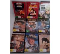 John Wayne Bundle 9 Films - Guerre & Westerns - Iwo Jima, Katie Elder, Searchers - Dvd
