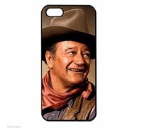 John Wayne Chisum 2 personnalisée personnalisée en caoutchouc Coque Apple pour iPhone 5/5S