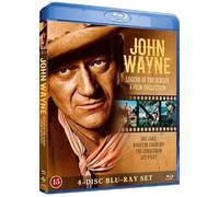 John Wayne Collection - 4-Disc Set ( Big Jake / Rooster Cogburn / The Conqueror / Jet Pilot ) [ Origine Danoise, Sans Langue Francaise ] (Blu-Ray)