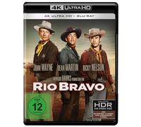 Rio Bravo + (4K UHD Blu-ray) Wayne John Martin Dean Dickinson Angie Brennan