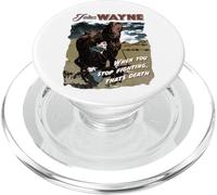 John Wayne : Fighting Courage PopSockets PopGrip pour MagSafe