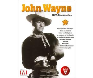 John Wayne : La Chevauchée fantastique / Alerte aux marines / Retour aux Philippines / Le Massacre de Fort Apache / Le Réveil de la sorcière rouge / La Chasse héroïque / Iwo Jima / Rio Grande / Les Diables de Guadalcanal / L'Homme tranquille