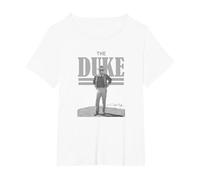 John Wayne Le Duc T-Shirt, Femme Grandes Tailles, Blanc, 5X