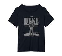 John Wayne Le Duc T-Shirt, Femme Grandes Tailles, Noir, 1X