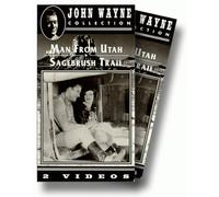 John Wayne: Man From Utah & Sagebrush Trail [VHS]