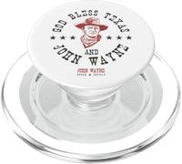 John Wayne Que Dieu bénisse Le Texas PopSockets PopGrip pour MagSafe