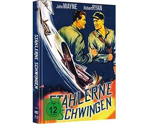 John Wayne;Robert Ryan;Don Taylor - Stählerne Schwingen, 1 Blu-ray + 1 DVD (Cover B Limited Mediabook)