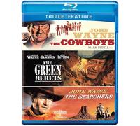 John Wayne - The Cowboys / The Green Berets / The Searchers [Blu-Ray]