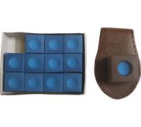 John West Billard Porte-craie brun + 12 craies - Offre de set