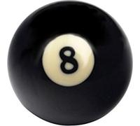John West Boule de billard 57 mm Boule unique Noir 8