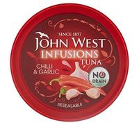 John West Infusions De Thon Piment Et L'Ail 80G - Paquet de 2