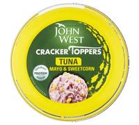 John West Lot de 8 décorations pour cracker Thon Mayo Sweet Corn, 80 g