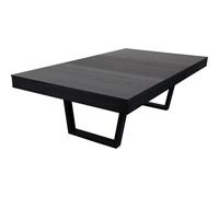 John West Pool Table de billard Denver Dream 8ft Noir incl. plaque de recouvrement avec ardoise