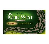 John West Sélectionnez tranches de thon fumé dans l'huile d'olive (120g) - Paquet de 6