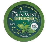 John West Thon Au Basilic 80G Infusions - Paquet de 2