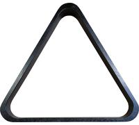 John West Triangle pour billes de billard 57 mm bois noir