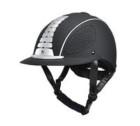 John Whitaker Whitaker Horizon Casque d'équitation pour Femmes, Noir, 50-54 cm