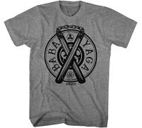 John Wick Baba Yaga Badge Mens Short Sleeve T Shirt Action Movies Graphic Tees Manches Courtes(Small)