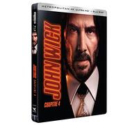 JOHN WICK - CHAPITRE 4 - STEELBOOK - Edition Limitée - COMBO 4K + BLURAY