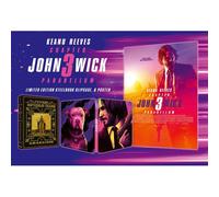 John Wick: Chapter 3 - Parabellum (Steelbook 4k Blu-Ray 2023)